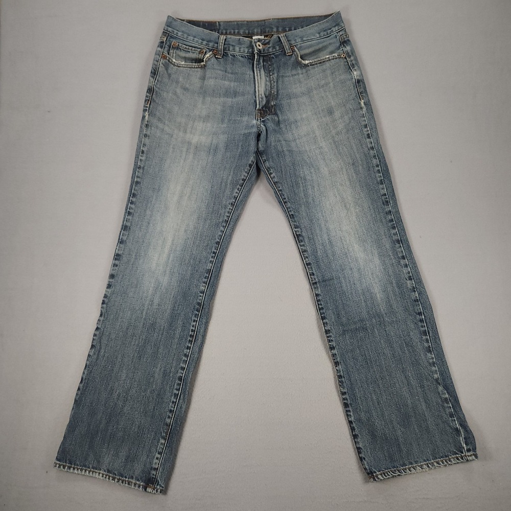 Lucky Brand Jeans Men's 32x30 Blue Denim Classic Straight Fit Regular Inseam - Picture 2 of 12